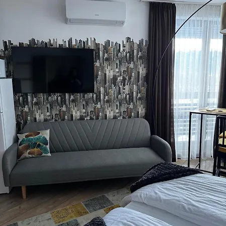 уютни планински с басейн в комплекс алпин лодж 班斯科