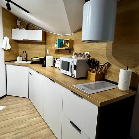 Appartement уютни планински с басейн в комплекс алпин лодж Bansko