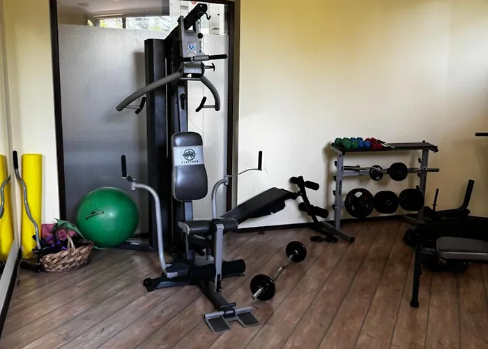 уютни планински с басейн в комплекс алпин лодж * 班斯科